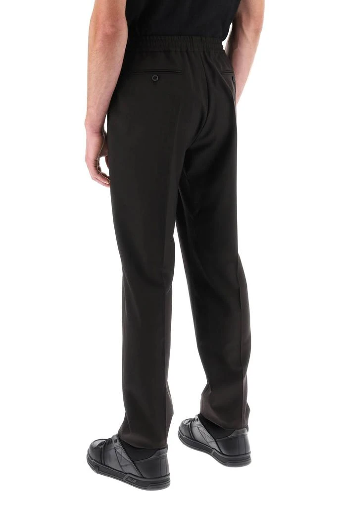 Valentino joggers in light wool 3