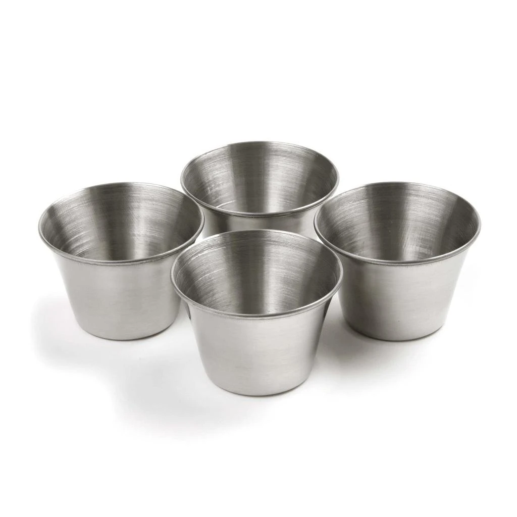 Norpro Stainless Steel Butter and Sauce Cups, Set of 4