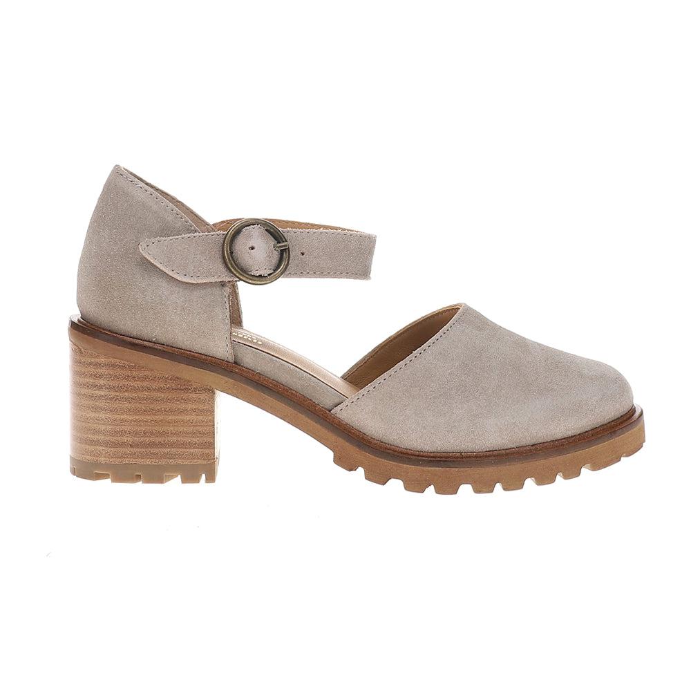 Seychelles Lock and Key Round Toe Mary Jane Block Heel Pumps