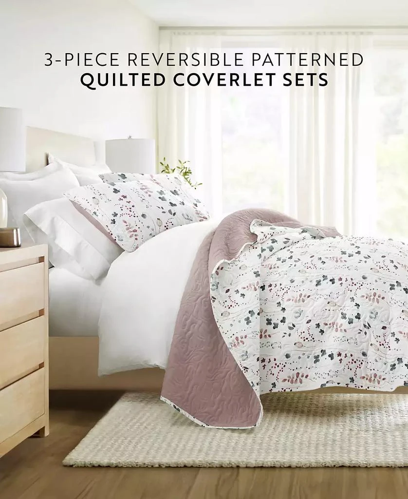 IENJOY HOME Poppy Bloom Reversible 2-Pc. Quilt Set 2
