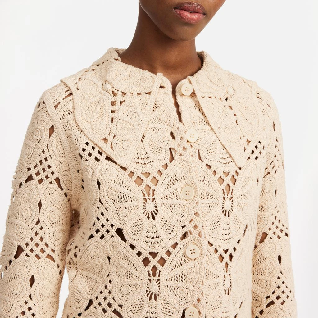 By Malene Birger Gwenevere Cotton Crochet Top 3