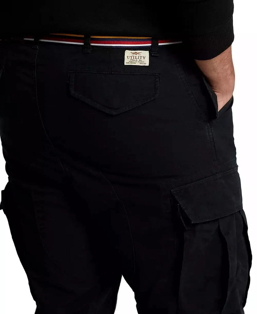 Ralph Lauren Men's Big & Tall Classic Tapered Fit Canvas Cargo Pants 8