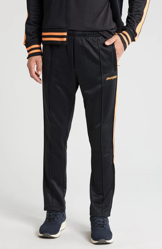 Purple Brand Stripe Track Pants 1