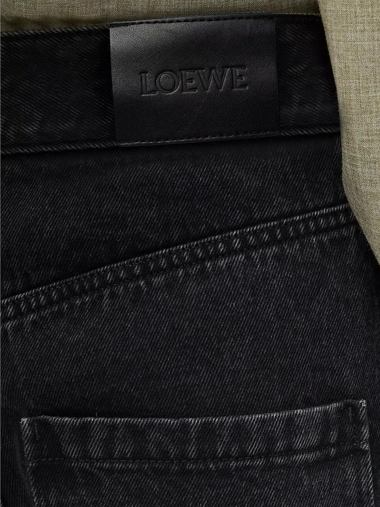Loewe Anagram Denim Mid-Rise Baggy Jeans 5