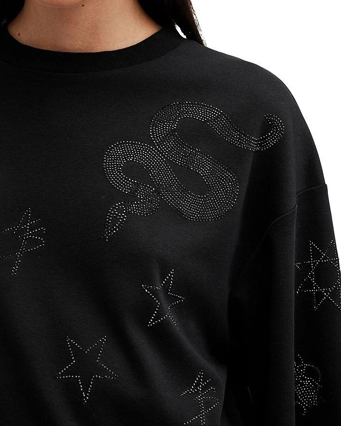 ALL SAINTS Amelie Embellished Rose Tee 4