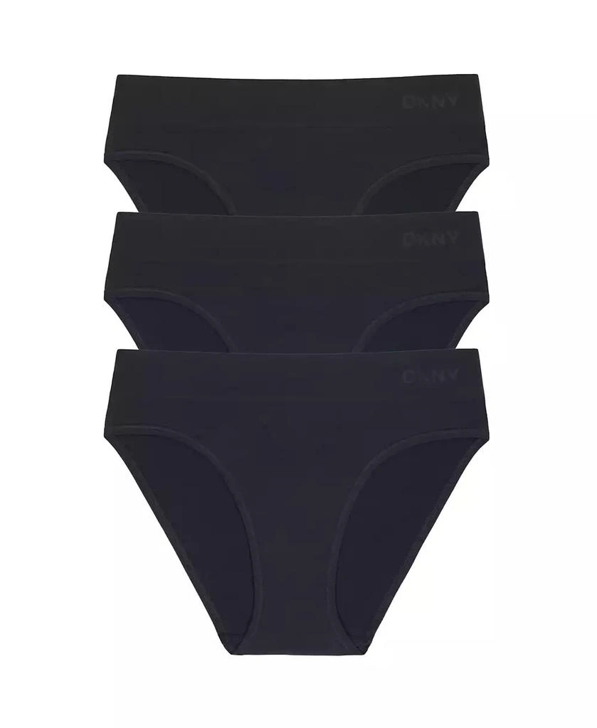 DKNY Women's Seamless Litewear Bikini Underwear 3 Pack DK5017NP3 1