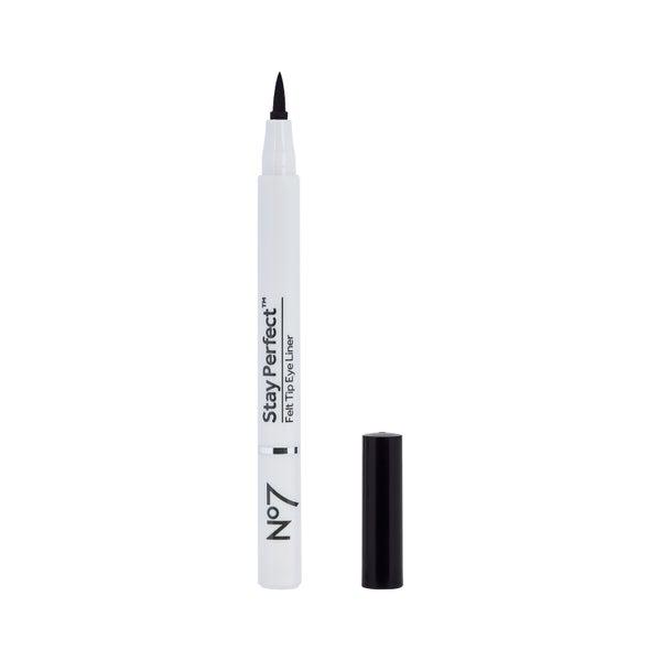 No7 No7 Stay Perfect Precise Felt Tip Eye Liner 1.6g