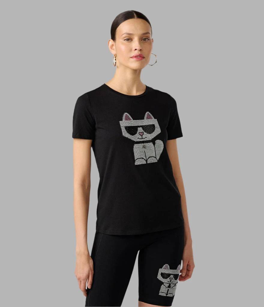 Karl Lagerfeld Paris CHOUPETTE CHARM LOGO TEE 1