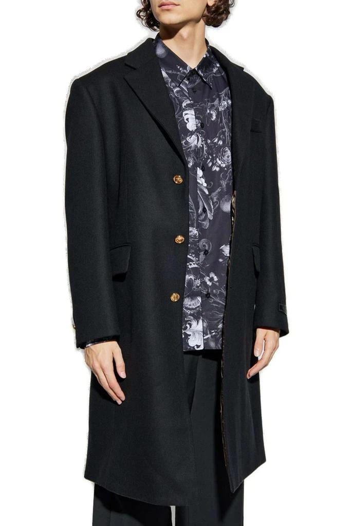 Versace Versace Single-Breasted Long Coat 2