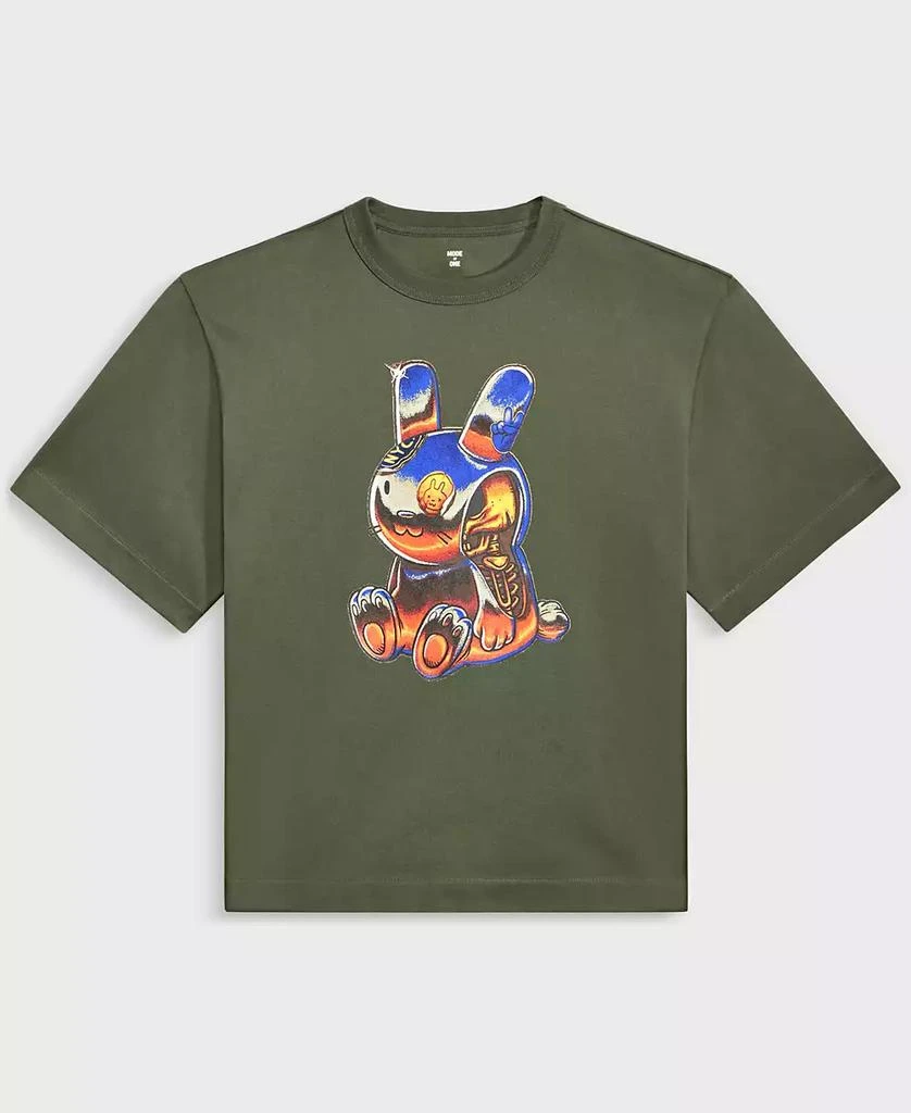 Mode of One Men's Bunny Relaxed-Fit Graphic T-Shirt, Exclusively at Macy's 5