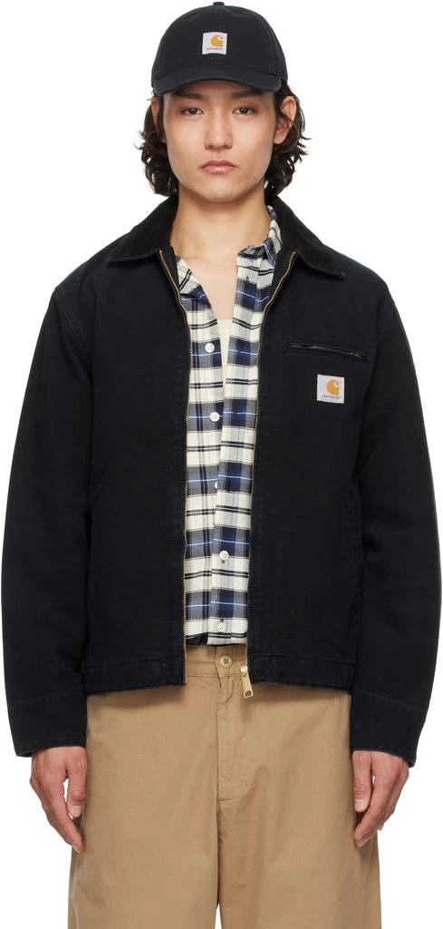 Carhartt WIP Black Detroit Jacket 1