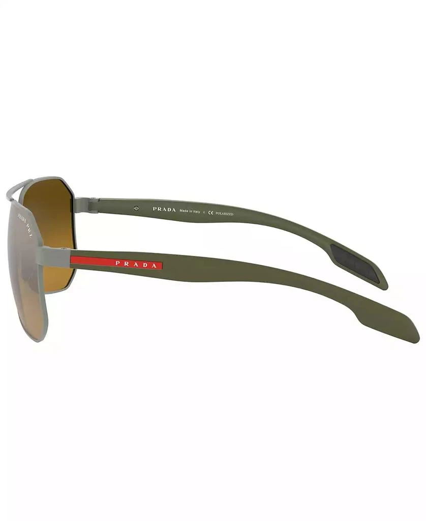 Prada Men's Polarized Sunglasses, PS 51VS 62 6
