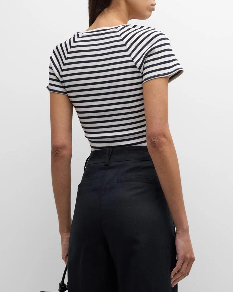 Paige Bijou Stripe Tee 3