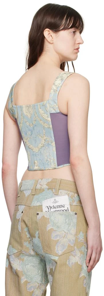 Vivienne Westwood Blue Classic Corset 3