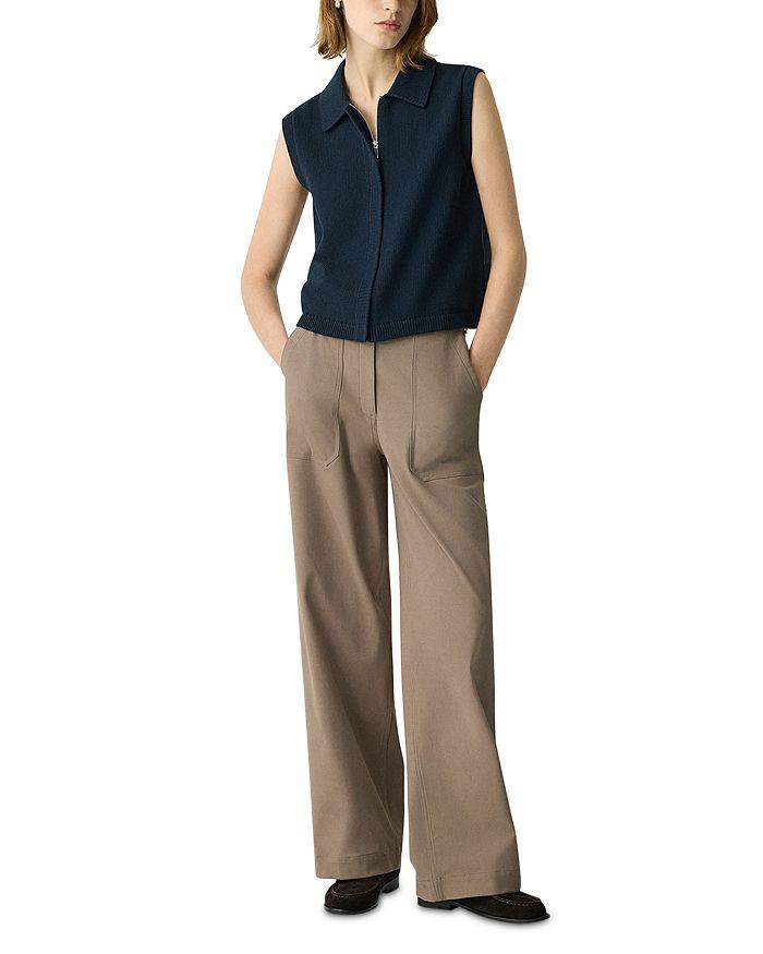 Theory Collared Sweater Vest