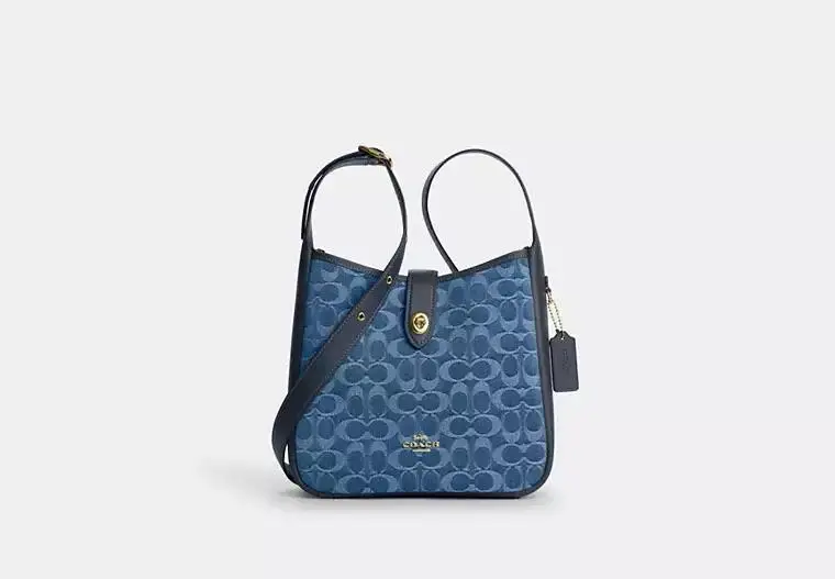 Coach Hadley Convertible Crossbody Bag In Signature Denim