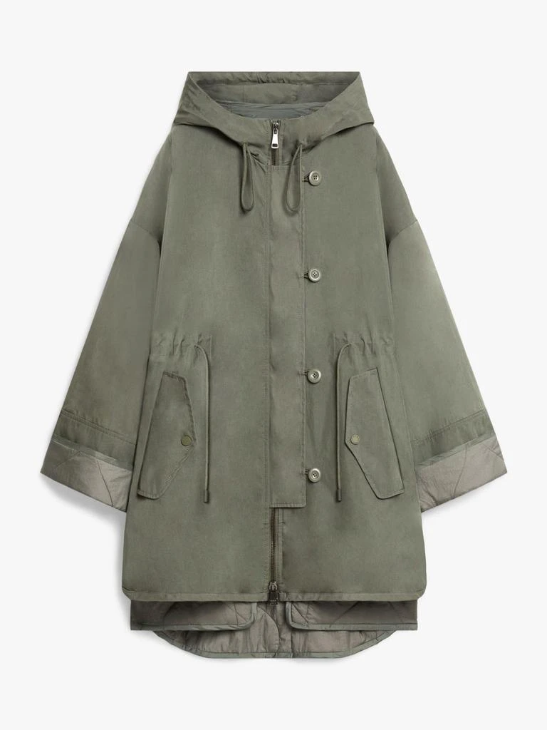 Weekend Max Mara Reversible water-repellent cotton parka 4
