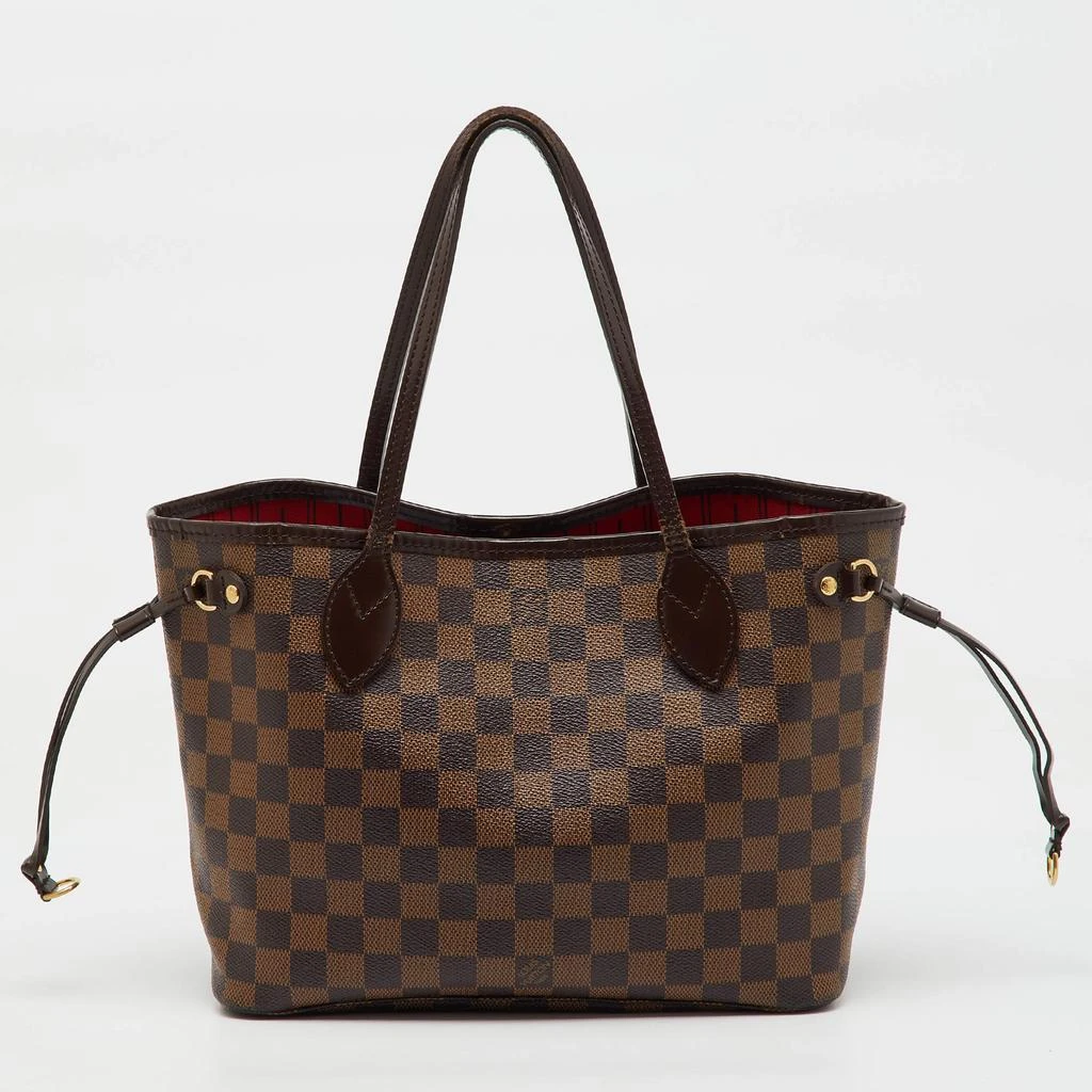 Louis Vuitton Louis Vuitton Damier Ebene Canvas Neverfull PM Bag 4