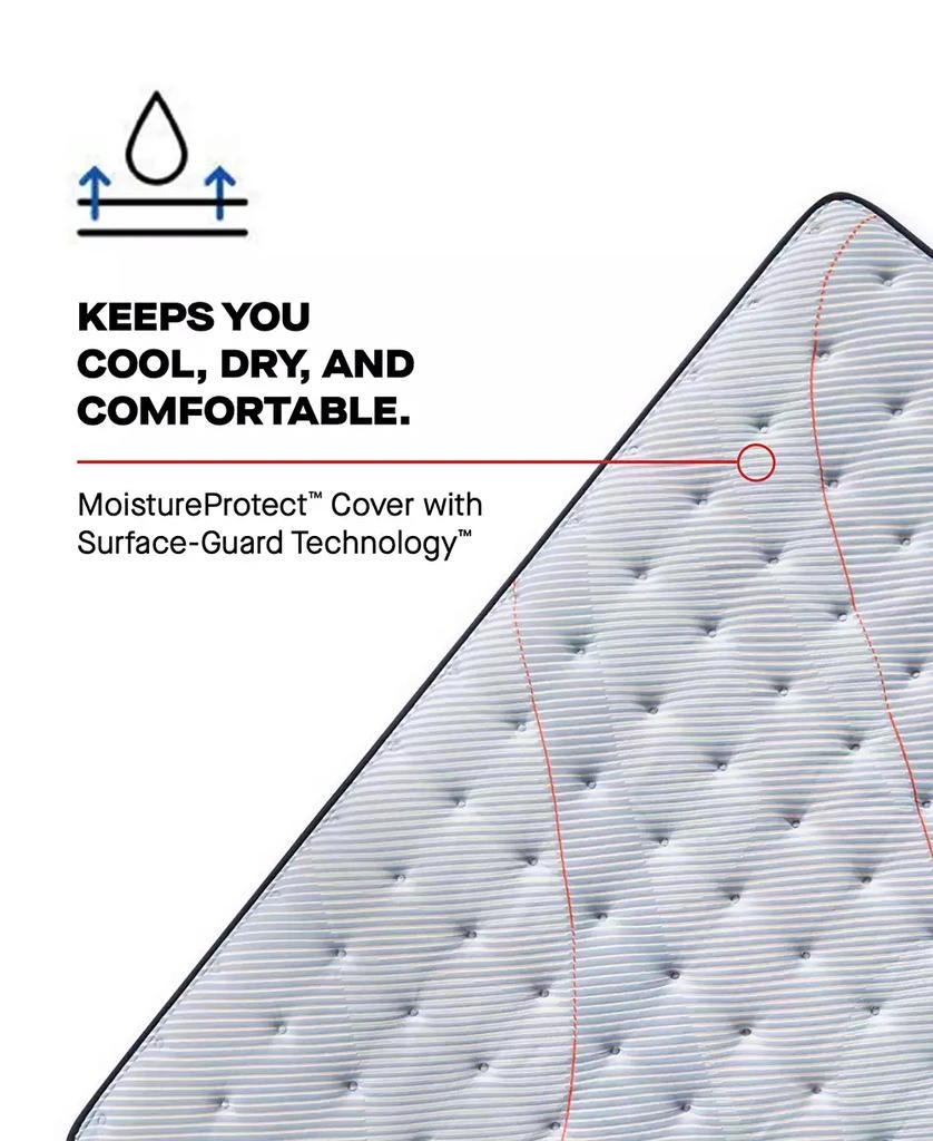 Sealy Posturepedic Seafield 13" Firm Tight Top Mattress Set - 7
