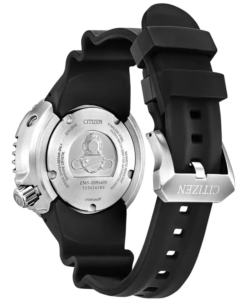 Citizen Men's Promasters Sea Dive Black BENEBiOL™ PU Strap Watch 46mm 2