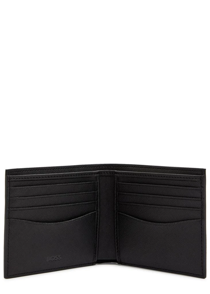 Hugo Boss Logo saffiano-leather wallet 2