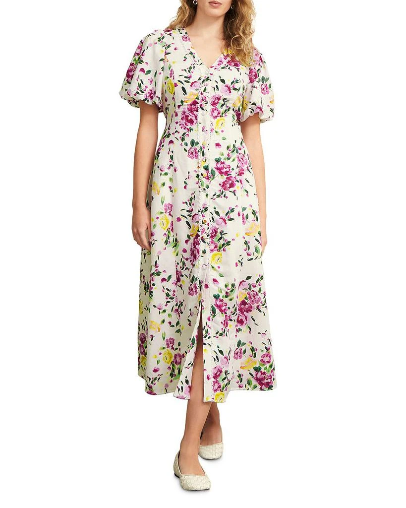 HOBBS LONDON Taylor Linen Blend Dress 2