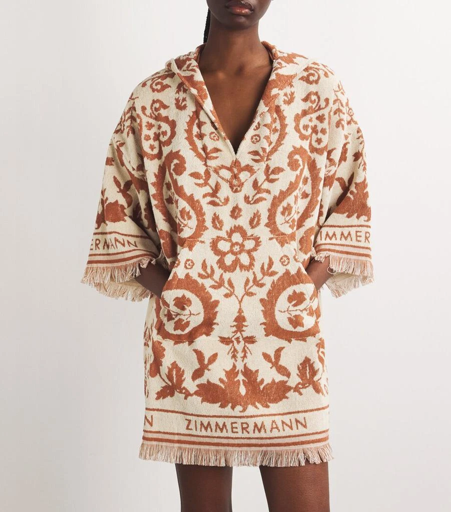 Zimmermann Terry Paisley Wylie Mini Dress 6