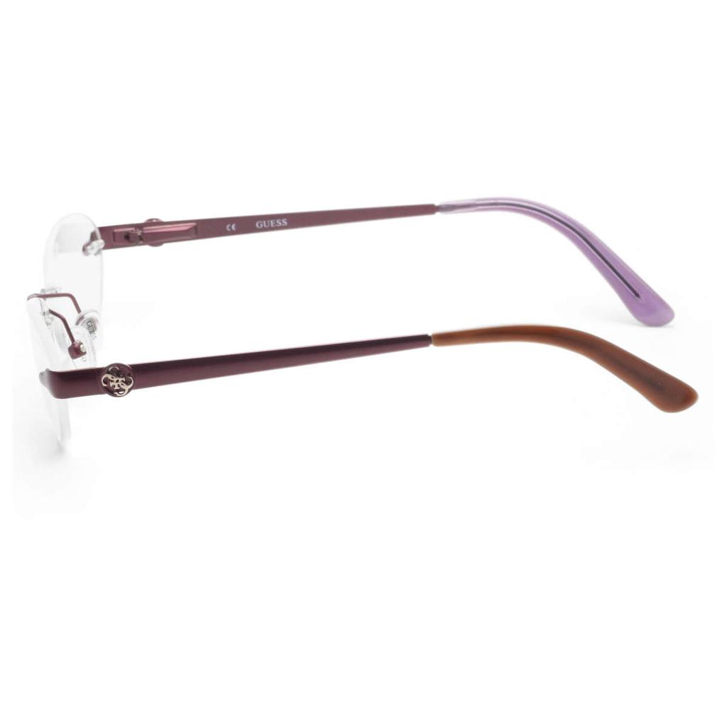 GUESS Guess Women's Purple Rectangular Opticals