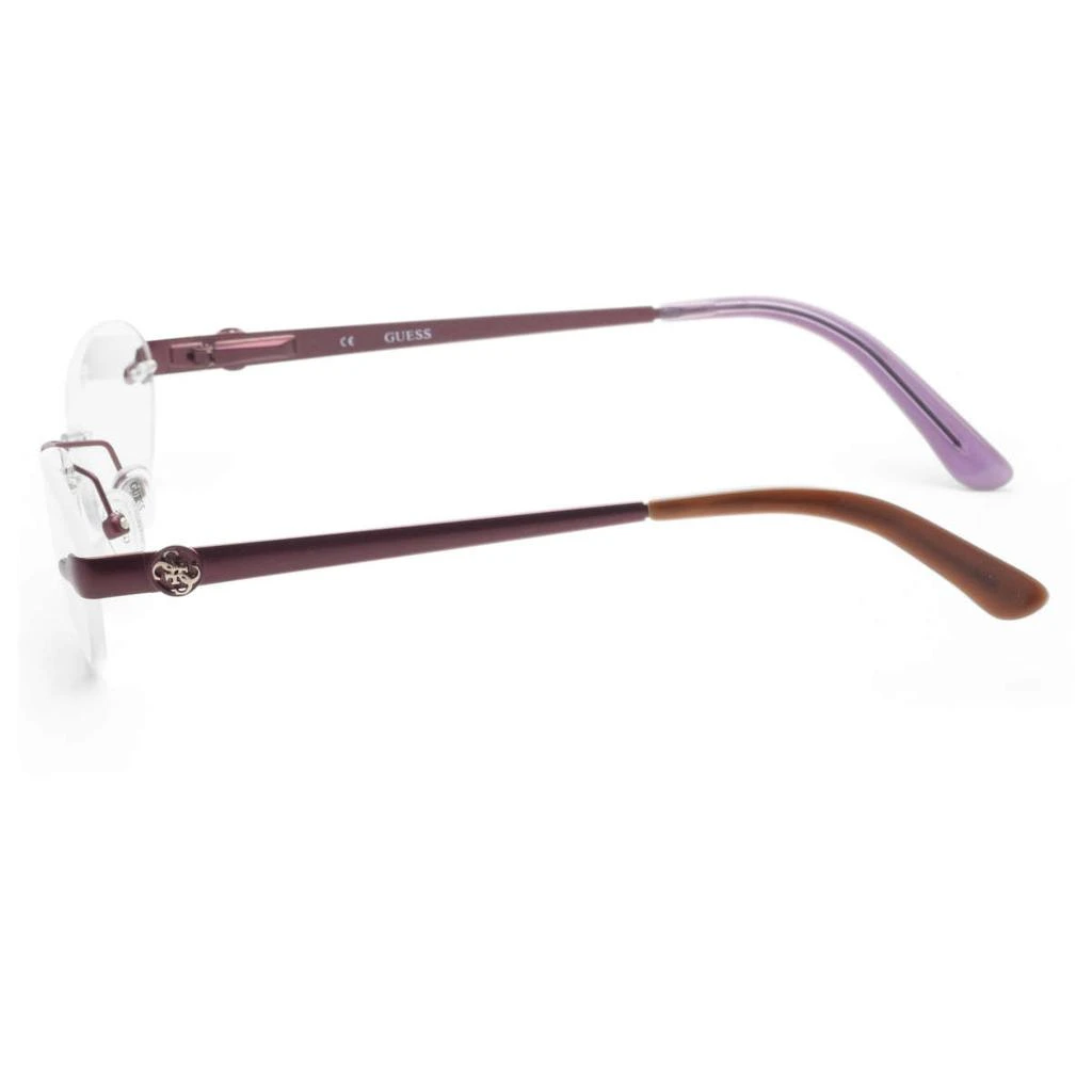 GUESS Guess Women's Purple Rectangular Opticals 2