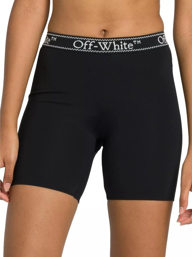Off-White Logo Waist Bike Shorts 3