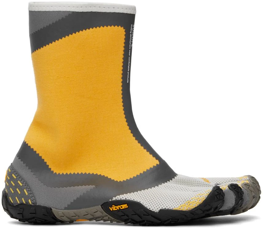 Suicoke Orange & Gray Vibram FiveFingers Edition NIN-HI Sneakers 1