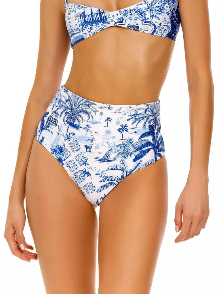 Agua Bendita Alicia Tales Reversible Bikini Bottom 5