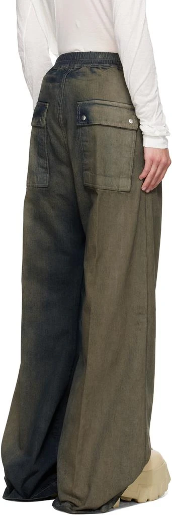 Rick Owens Gray Concordians Wide Bela Jeans 3