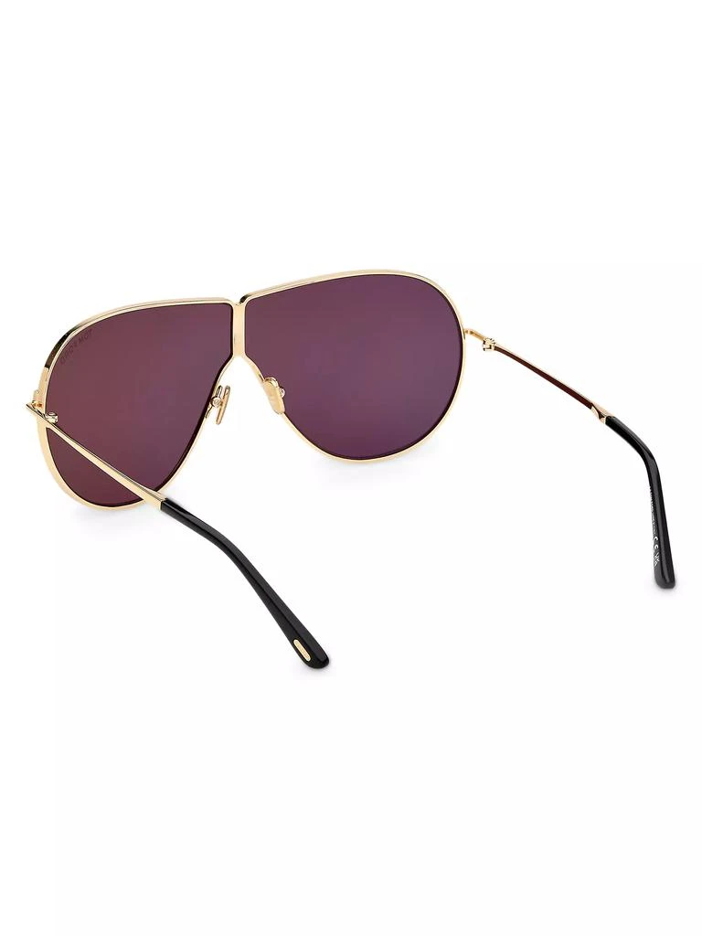 Tom Ford Keating 71MM Pilot Sunglasses 4