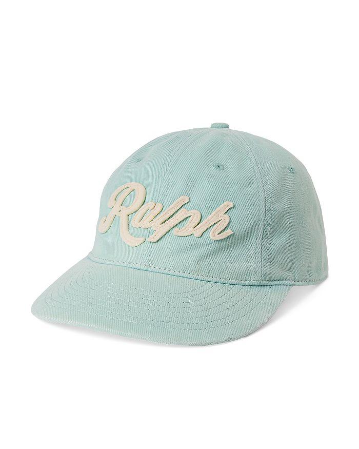 Ralph Lauren Appliquéd Twill Ball Cap