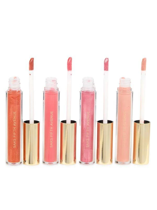 Saks Fifth Avenue 4-Piece Shimmer & Shine Lip Gloss Set 1