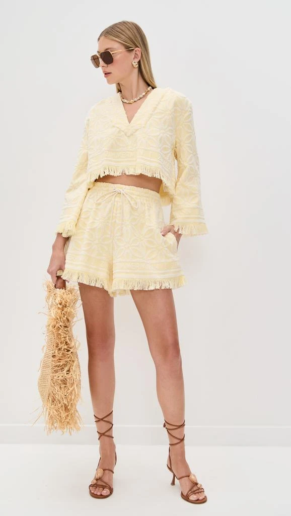 Zimmermann Coco Towelling Hooded Top 4
