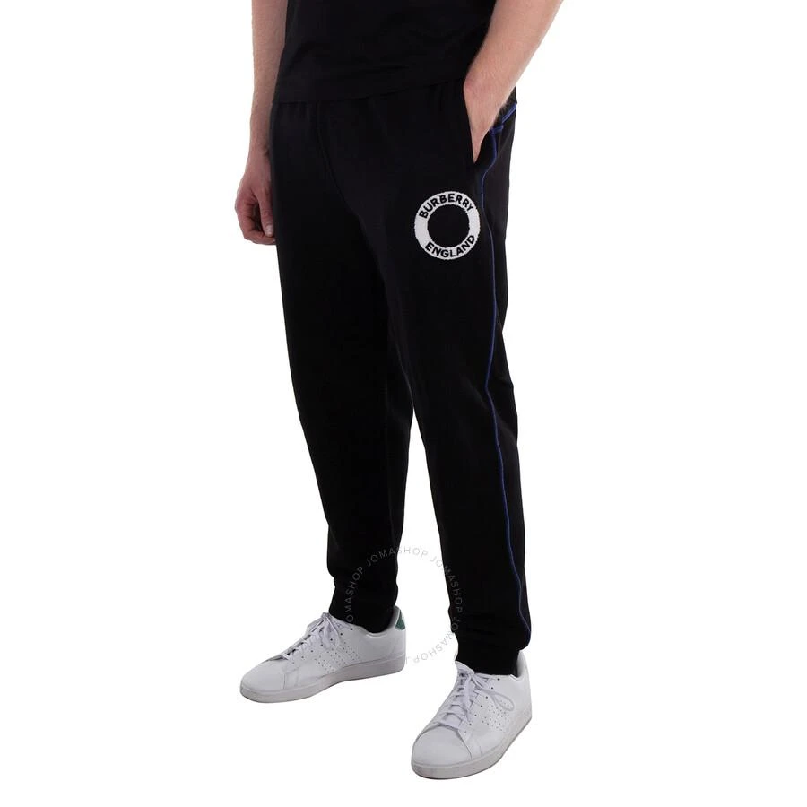 Burberry Graphic Logo Applique Cotton Jogging Pants 3