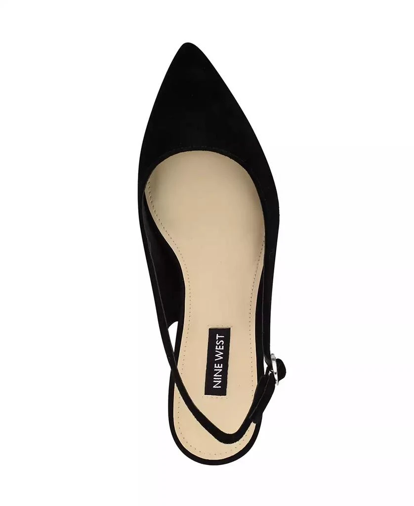 Nine West Women's Kamsee Block Heel Slingback Pumps 4