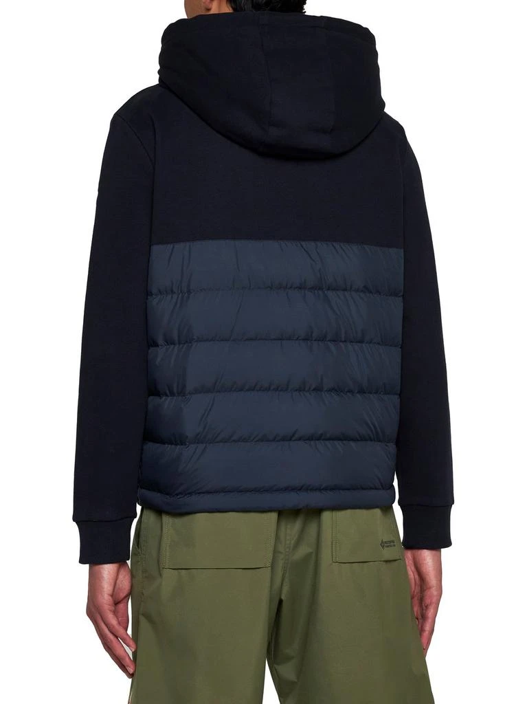 Moncler Moncler Logo Embroidered Padded Hoodie 5