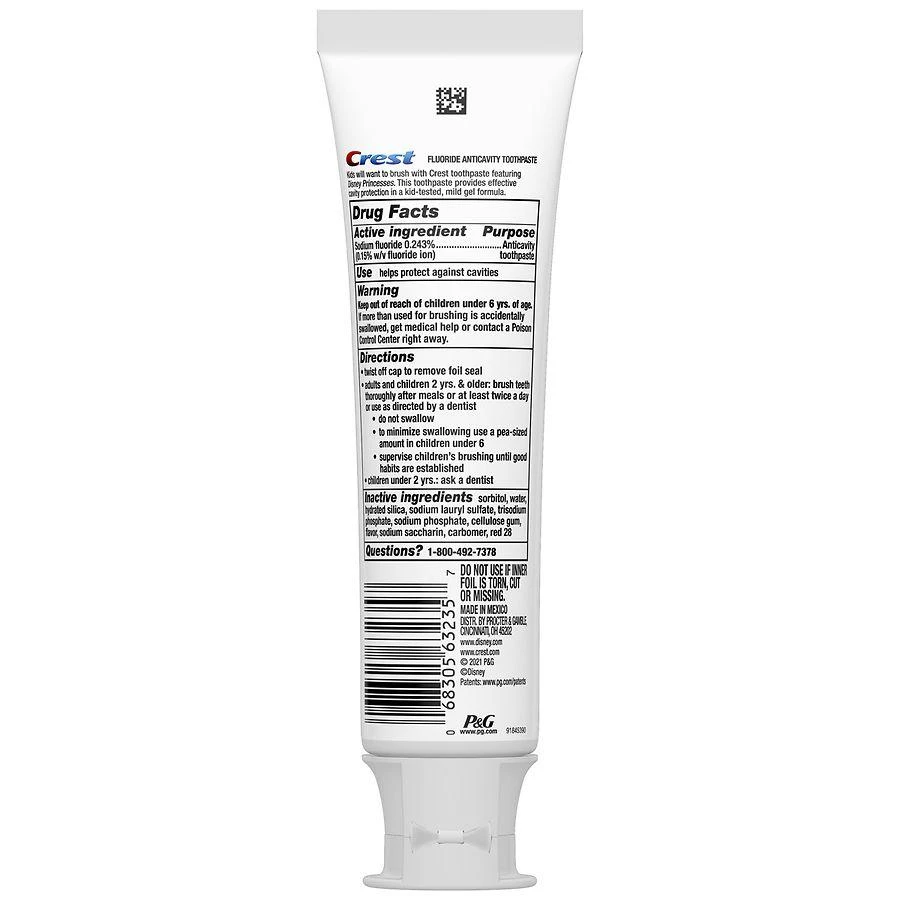 Crest Kids Toothpaste, featuring Disney Princesses Bubblegum 9