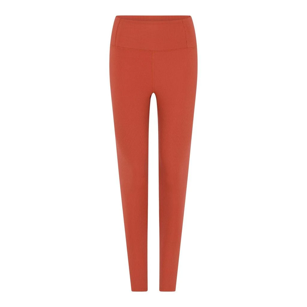 Girlfriend Collective Legging - Rib High-Rise Legging - Argile Rouge 8
