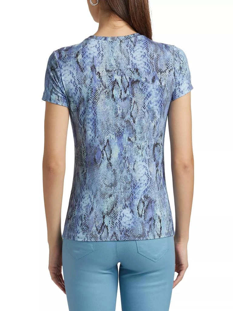 L'Agence Ressi Snake Crewneck T-Shirt 5