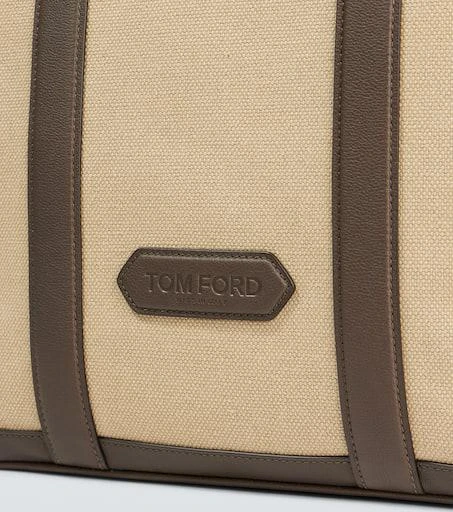 Tom Ford Buckley East West canvas tote bag 6