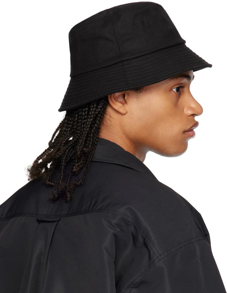 The Frankie Shop Black Frankie Bucket Hat 3