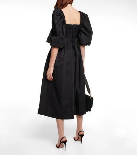 lelani pleat hem midi dress Lelani Petite Pleat Hem Midi Dress