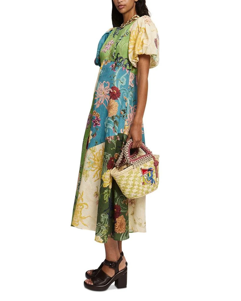 ALÉMAIS Avery Spliced Midi Dress 4
