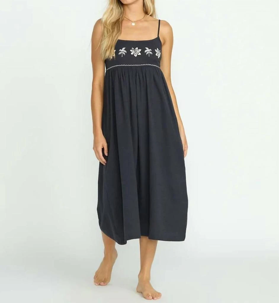 billabong black and white dress Billabong | Swept Away Again Dress for Women main image 1
