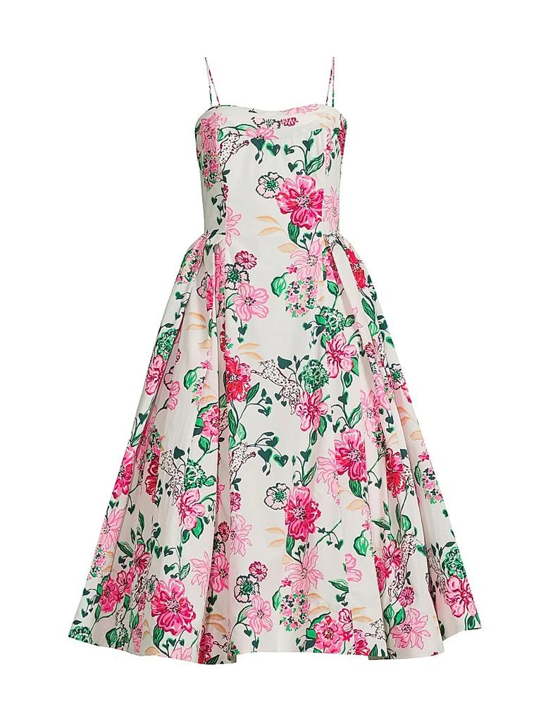 Women's Lillyanna Midi Dress in White - Lilly Pulitzer