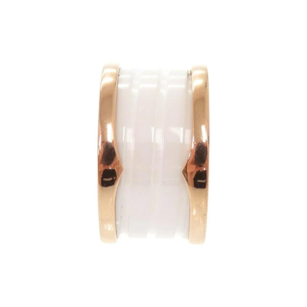 BVLGARI pink gold pink gold (18K) Ceramic Band Ring (Pre-Owned) 2
